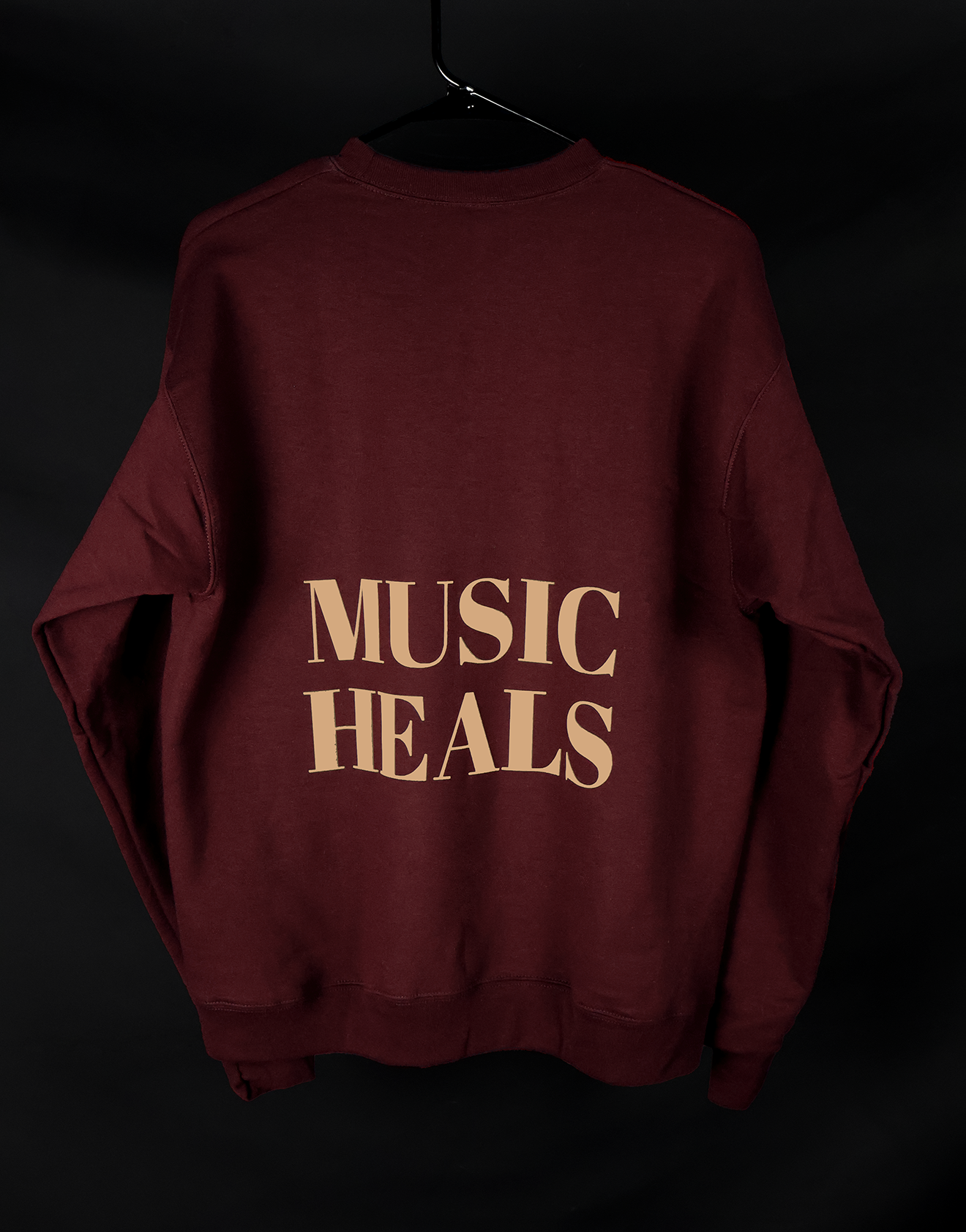 Maroon Music Heals Sweatshirt