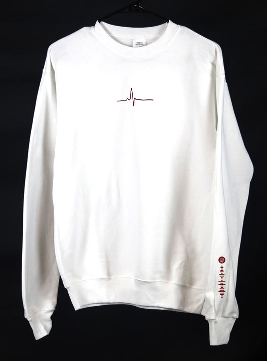White Music Heals Sweatshirt